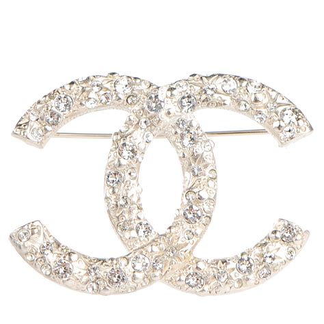 chanel swarovski crystal brooch|chanel brooches.